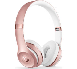 BEATS BY DR DRE Solo 3 Wireless Bluetooth Headphones - Rose Gold